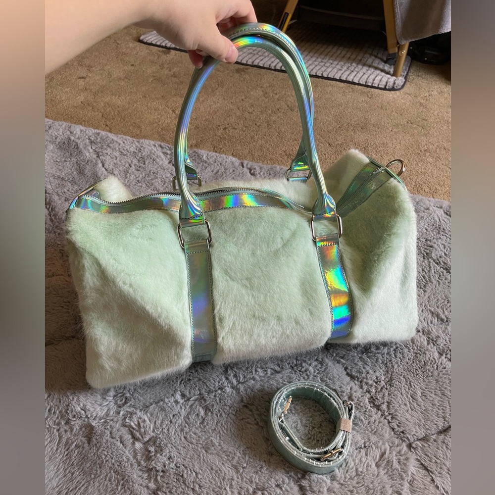 Dollskill mint green weekender bag(read before buying)